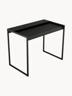 Escritorios|Escritorios></noscript>Metallbude Escritorio artesanal de metal Donna Negro