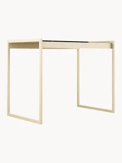 Escritorios|Escritorios>Metallbude Escritorio artesanal de metal Donna Beige