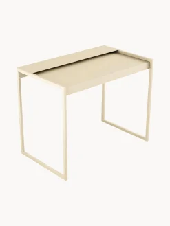 Escritorios|Escritorios></noscript>Metallbude Escritorio artesanal de metal Donna Beige