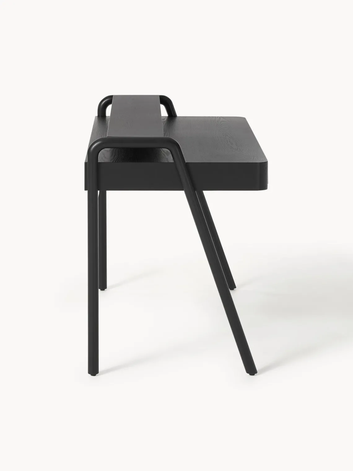 Escritorios|Escritorios>Westwing Collection Escritorio con cajones Evrak Negro