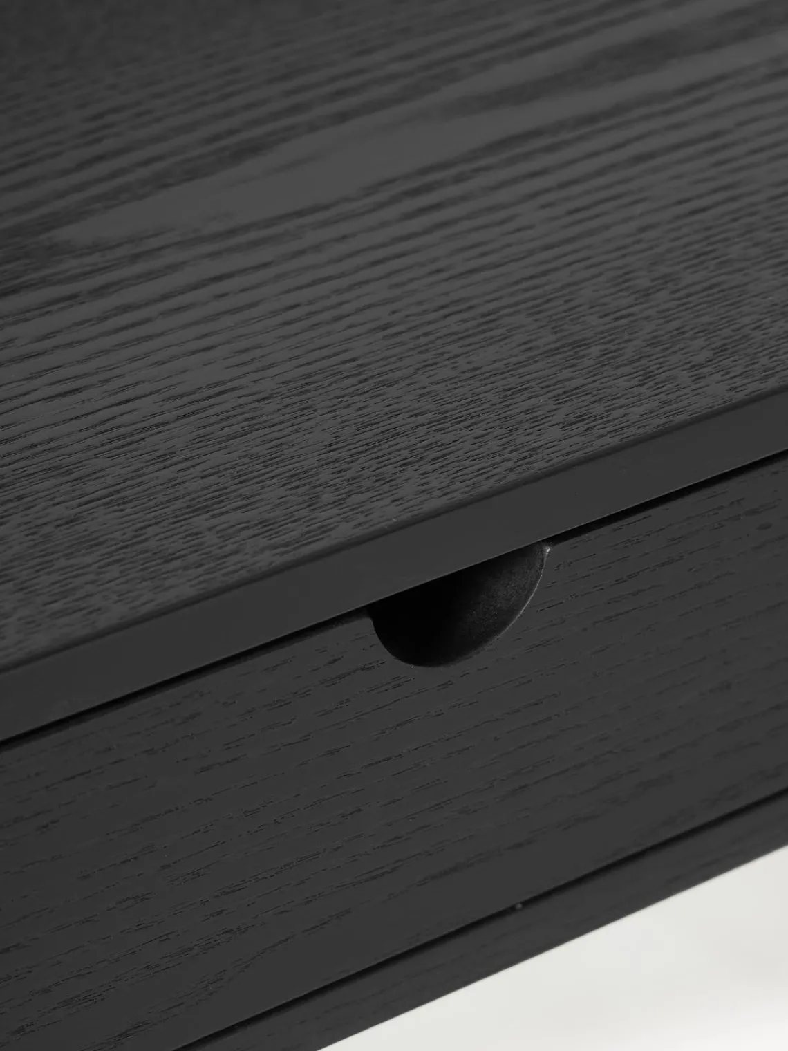 Escritorios|Escritorios>Westwing Collection Escritorio con cajones Evrak Negro