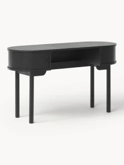 Hot Escritorio con frente acanalado Calary Escritorios|Escritorios