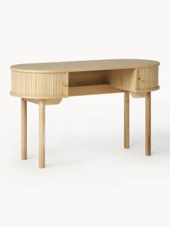 Hot Escritorio con frente acanalado Calary Escritorios|Escritorios