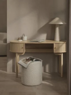 Hot Escritorio con frente acanalado Calary Escritorios|Escritorios