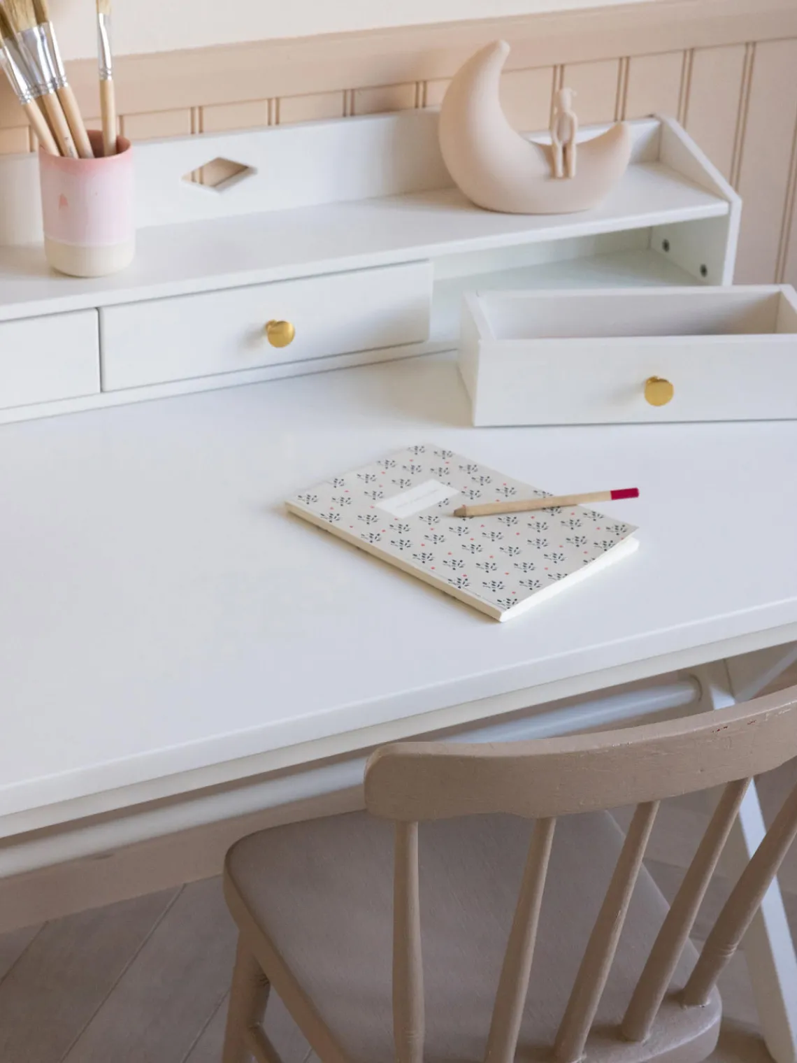 Decoración Infantil|Mesas Y Sillas Infantiles>Cam Cam Copenhagen Escritorio de madera artesanal regulable Luca