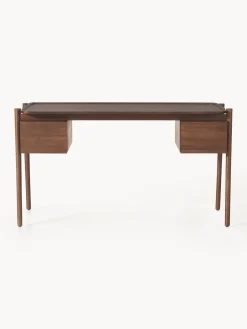 Discount Escritorio de madera con cajones Libby Escritorios|Escritorios