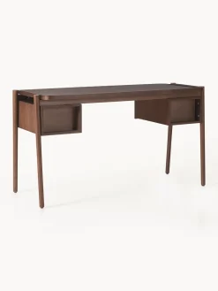 Discount Escritorio de madera con cajones Libby Escritorios|Escritorios