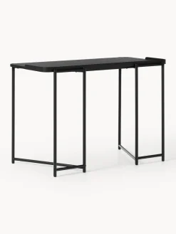 Escritorios|Escritorios></noscript>Westwing Collection Escritorio de madera de fresno Renee Negro