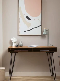 Escritorios|Escritorios>Westwing Collection Escritorio de y metal Tova Madera de mango