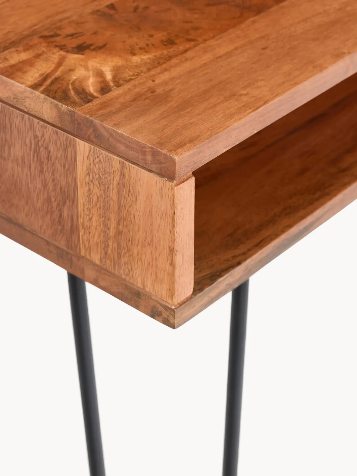 Escritorios|Escritorios>Westwing Collection Escritorio de y metal Tova Madera de mango