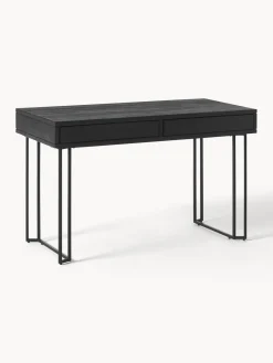 Online Escritorio de madera de mango con cajón Luca Escritorios|Escritorios