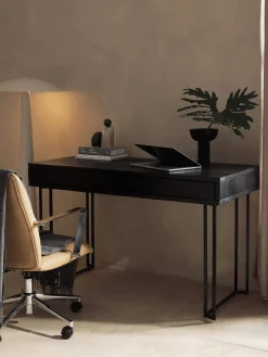 Online Escritorio de madera de mango con cajón Luca Escritorios|Escritorios