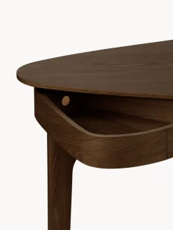 Online Escritorio de madera de roble con cajón Duende Escritorios|Escritorios