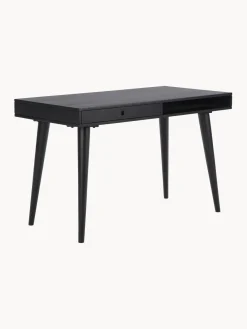 Online Escritorio de madera maciza con cajón Tova Escritorios|Escritorios