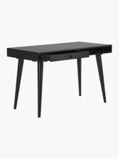 Online Escritorio de madera maciza con cajón Tova Escritorios|Escritorios