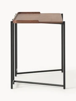 Escritorios|Escritorios></noscript>Westwing Collection Escritorio de madera Renee Madera de nogal, negro