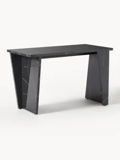 Escritorios|Escritorios>Westwing Collection Escritorio en look mármol Liam Aspecto mármol negro