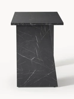 Escritorios|Escritorios></noscript>Westwing Collection Escritorio en look mármol Liam Aspecto mármol negro