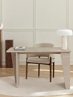 Clearance Escritorio en look travertino Liam Escritorios|Escritorios