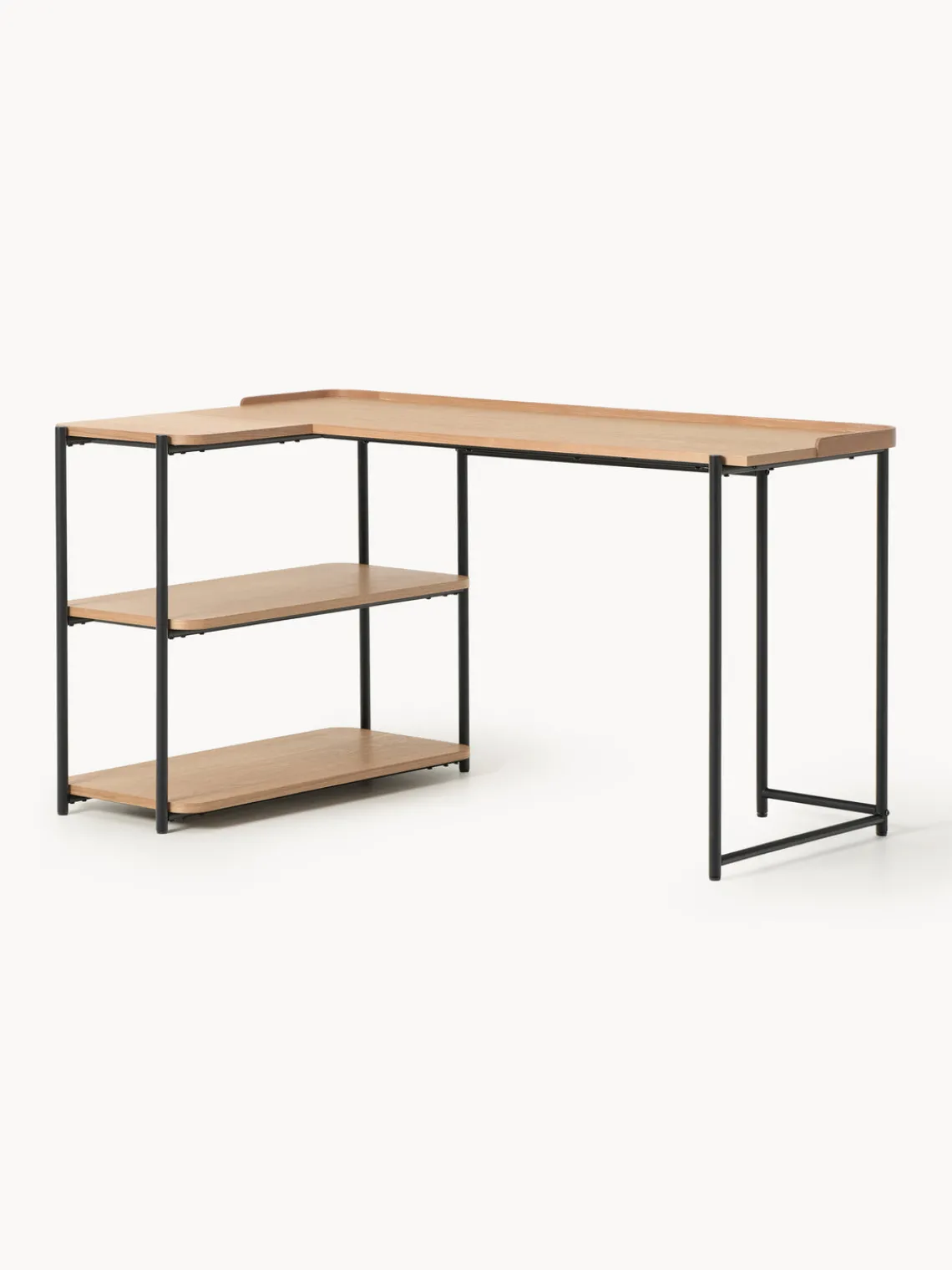 Hot Escritorio esquinero de madera de fresno Renee Escritorios|Escritorios