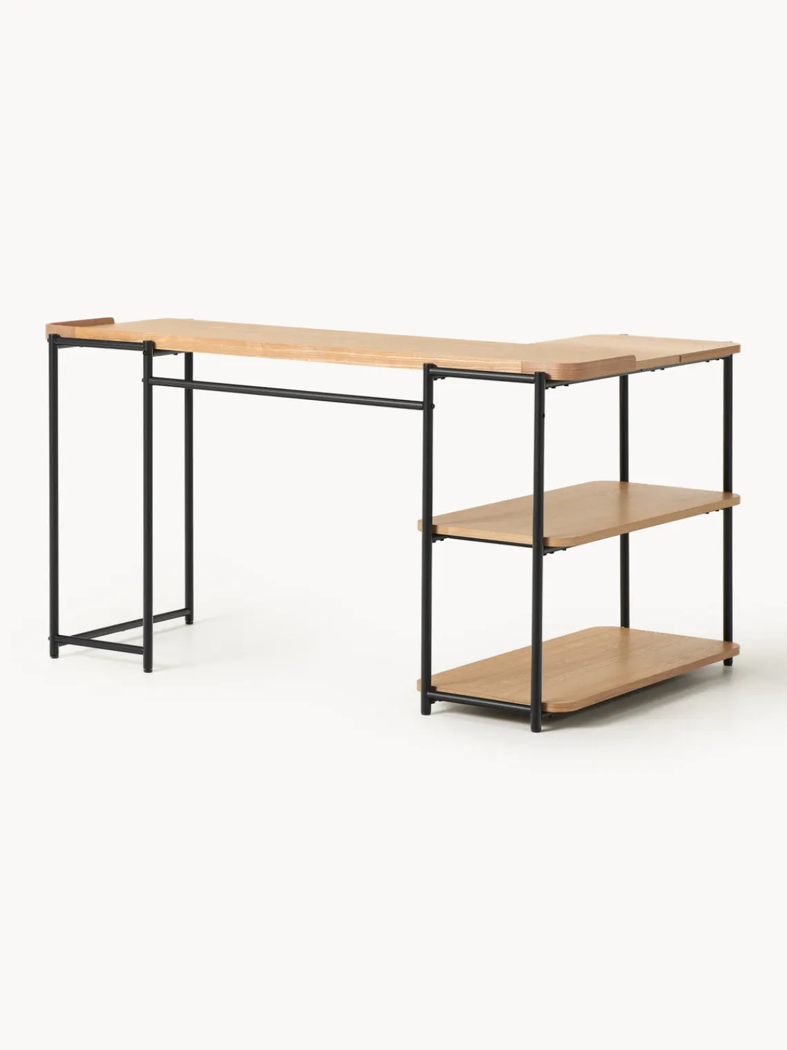 Hot Escritorio esquinero de madera de fresno Renee Escritorios|Escritorios