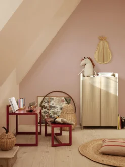 Mesas Y Sillas Infantiles|Decoración Infantil>Ferm Living Kids Escritorio infantil de madera Little Architect Rojo