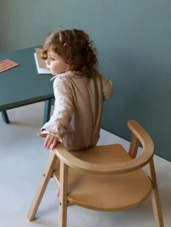 Decoración Infantil|Mesas Y Sillas Infantiles></noscript>Nobodinoz Escritorio infantil de madera de haya Growing Green Verde oscuro