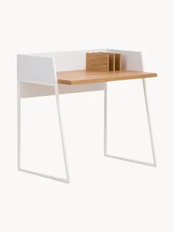 Escritorios|Escritorios> Escritorio pequeño con estante Camille