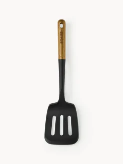 Artículos De Cocina|Utensilios De Cocina>Staub Espatula con madera de acacia Cook Negro, madera clara