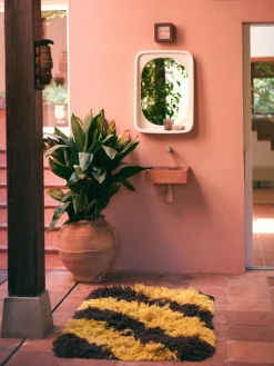 Clearance Espejo de pared artesanal Curve Jarrones|Espejos De Pared