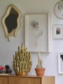 Best Espejo de pared artesanal en forma orgánica Melting Espejos De Pared|Espejos De Pared