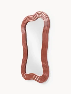 Jarrones|Espejos De Pared></noscript>Westwing Collection Espejo de pared con marco ondulado Cosimo Terracota