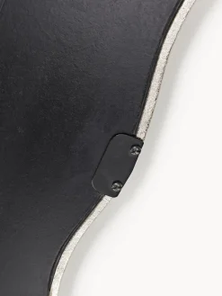 Clearance Espejo de pared con marco de metal ondulado Reggie Jarrones|Espejos De Pared