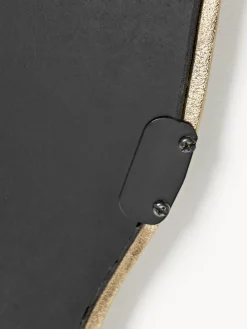 Jarrones|Espejos De Pared></noscript>Westwing Collection Espejo de pared con marco de metal ondulado Reggie Dorado