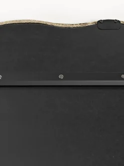 Jarrones|Espejos De Pared></noscript>Westwing Collection Espejo de pared con marco de metal ondulado Reggie Dorado