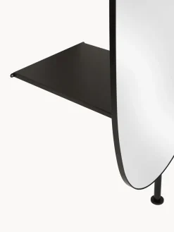 Clearance Espejo de pared con perchero y estante Ophelia Jarrones|Espejos De Pared