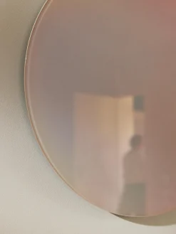 Online Espejo de pared de diseño iridiscente Ruby Jarrones|Espejos De Pared