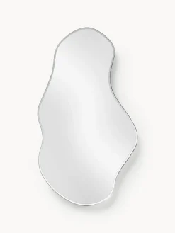 Jarrones|Espejos De Pared>Ferm Living Espejo de pared de forma orgánica Pond Plateado