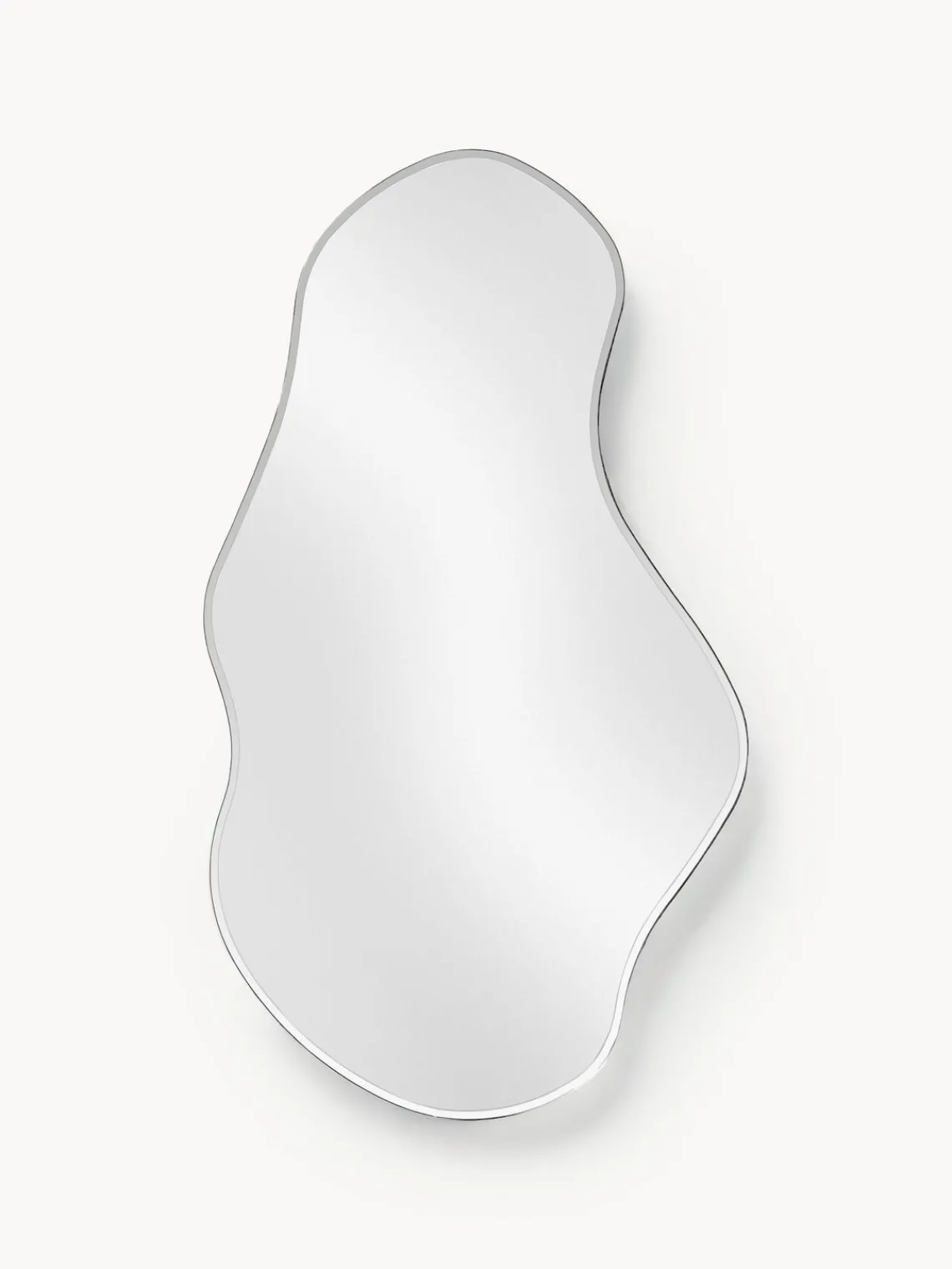 Jarrones|Espejos De Pared>Ferm Living Espejo de pared de forma orgánica Pond Plateado