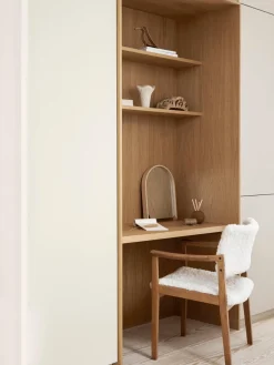 Espejo de pared de madera de roble Woody Espejos De Pared|Espejos De Pared