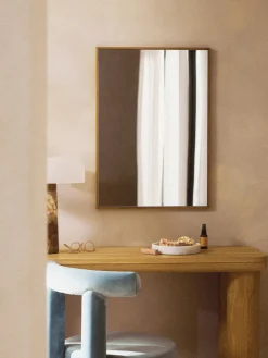 Jarrones|Espejos De Pared>Westwing Collection Espejo de pared de roble Avery