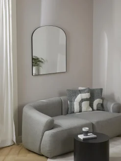 Jarrones|Espejos De Pared>Westwing Collection Espejo de pared Francis Negro