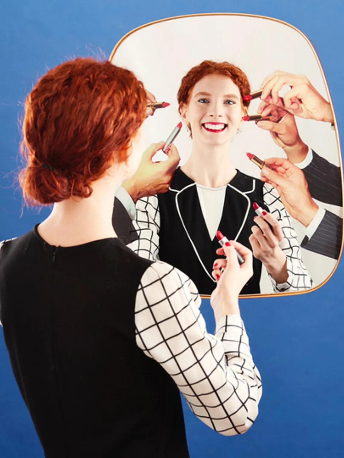 Espejos De Pared|Espejos De Pared>SELETTI Espejo de pared Lipsticks