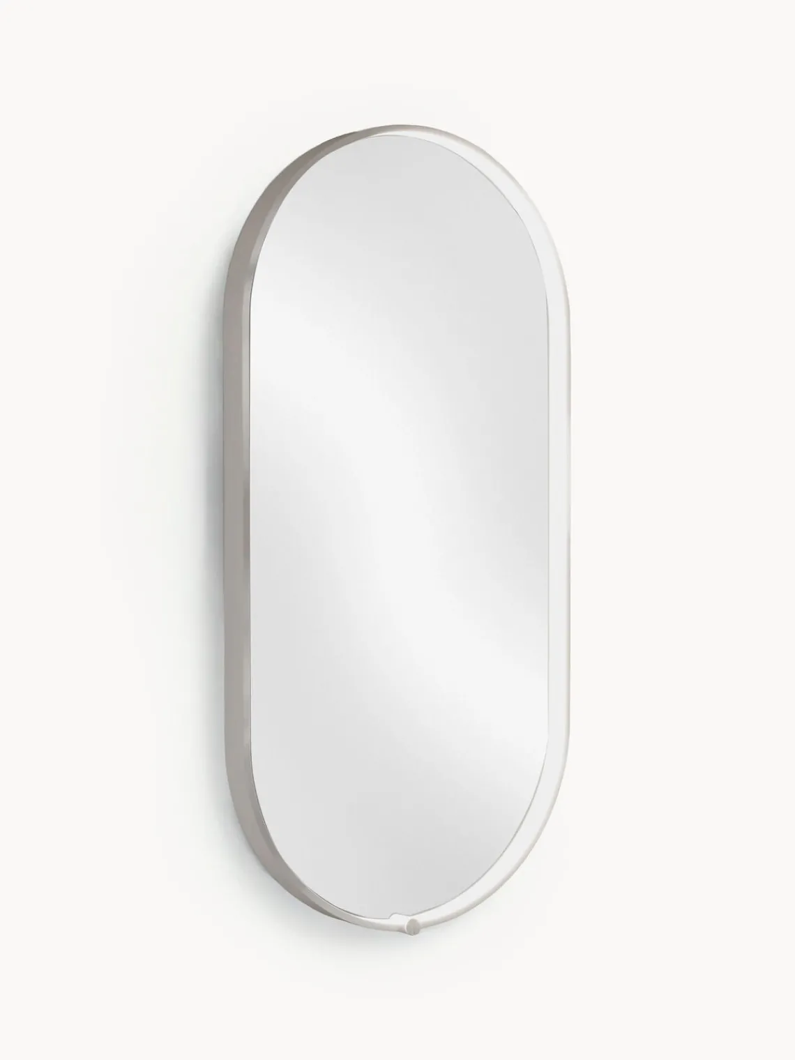 Espejos De Pared|Espejos De Pared>Vanita&Casa Espejo de pared ovalado con iluminación LED Avior Blanco