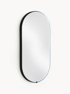 Espejos De Pared|Espejos De Pared>Vanita&Casa Espejo de pared ovalado con iluminación LED Avior Negro