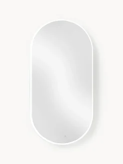Jarrones|Espejos De Pared>Vanita&Casa Espejo de pared ovalado con iluminación LED Starlight