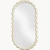 Jarrones|Espejos De Pared>&k Amsterdam Espejo de pared ovalado Zigzag