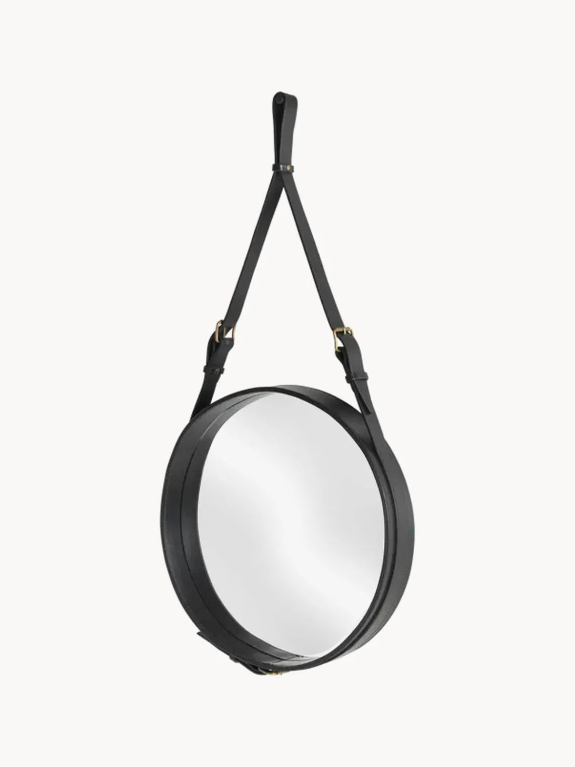 Espejos De Pared|Espejos De Pared>GUBI Espejo de pared redondo Adnet, tamaños diferentes Negro