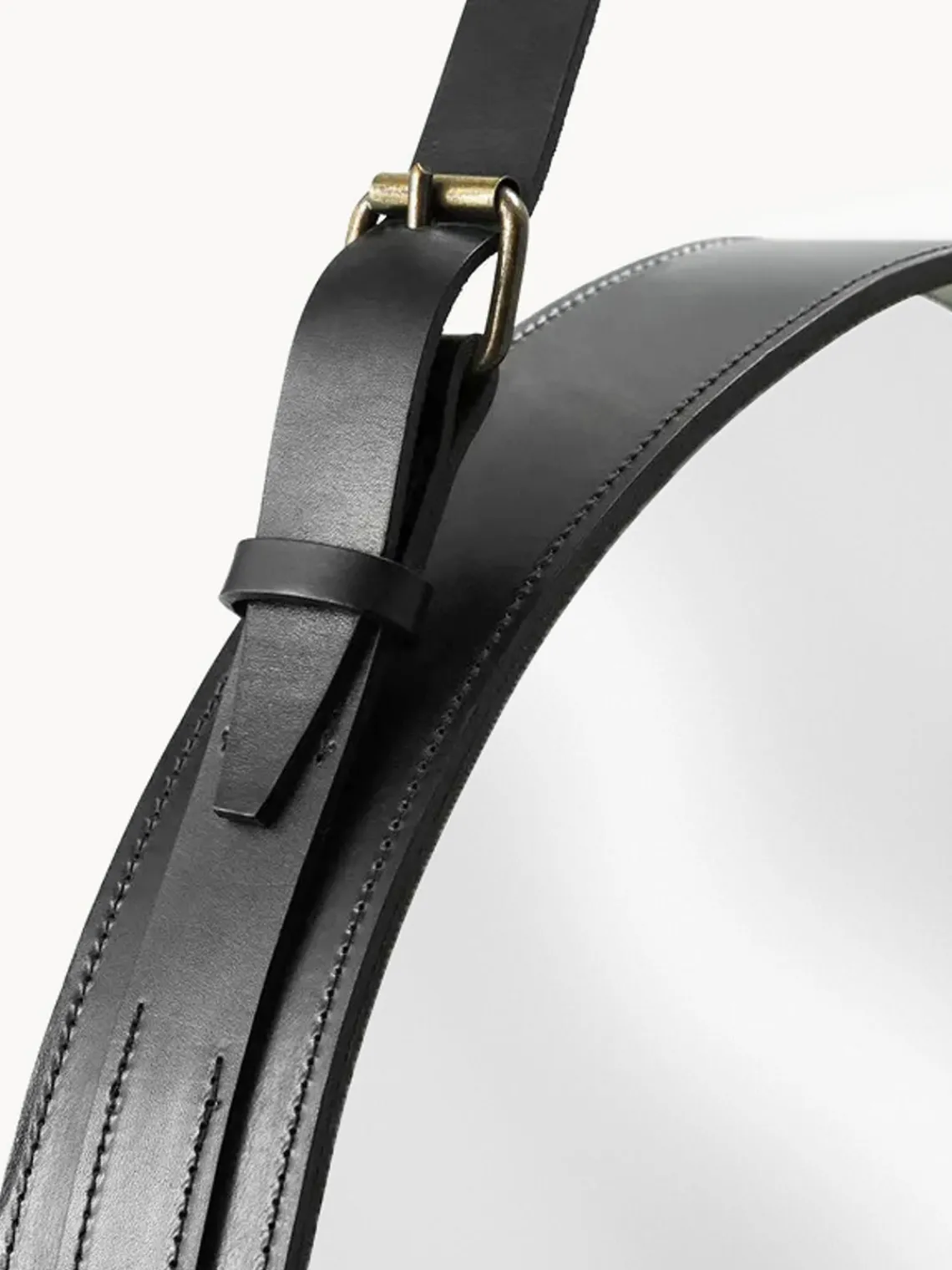 Espejos De Pared|Espejos De Pared>GUBI Espejo de pared redondo Adnet, tamaños diferentes Negro