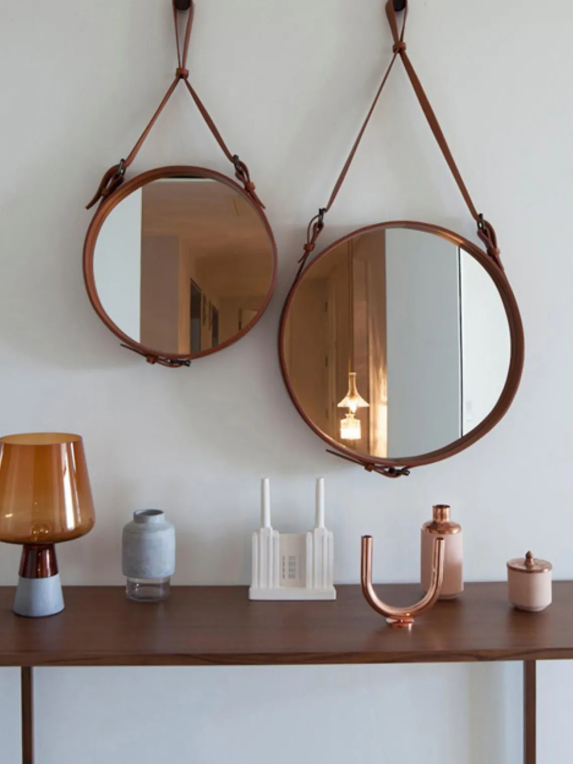 Espejos De Pared|Espejos De Pared>GUBI Espejo de pared redondo Adnet, tamaños diferentes Turrón